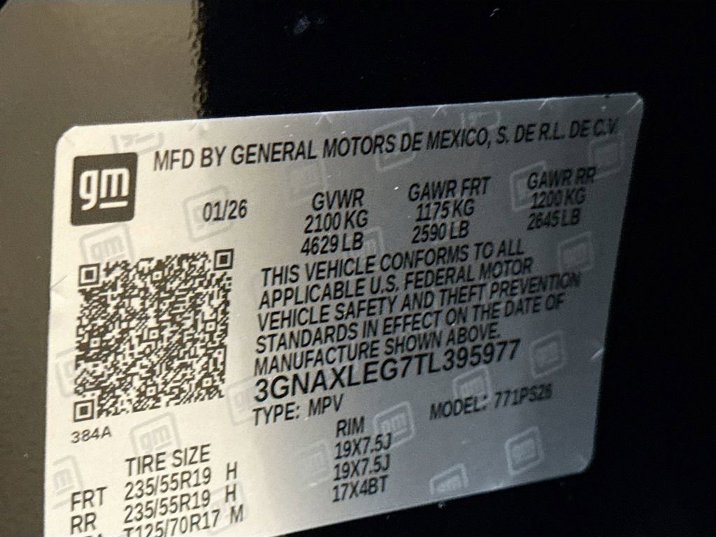 New 2026 Chevrolet Equinox RS w/ Safety and Technology Package image 32