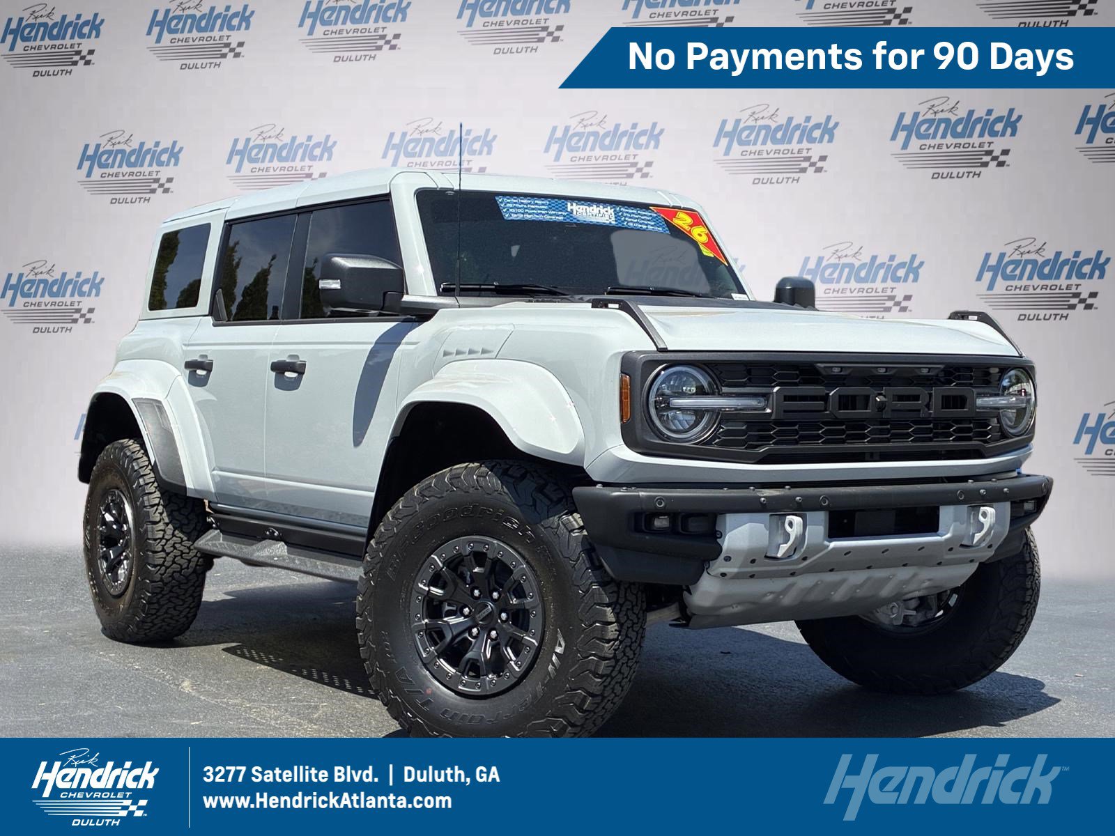 Used 2026 Ford Bronco Raptor w/ Interior Carbon Fiber Pack