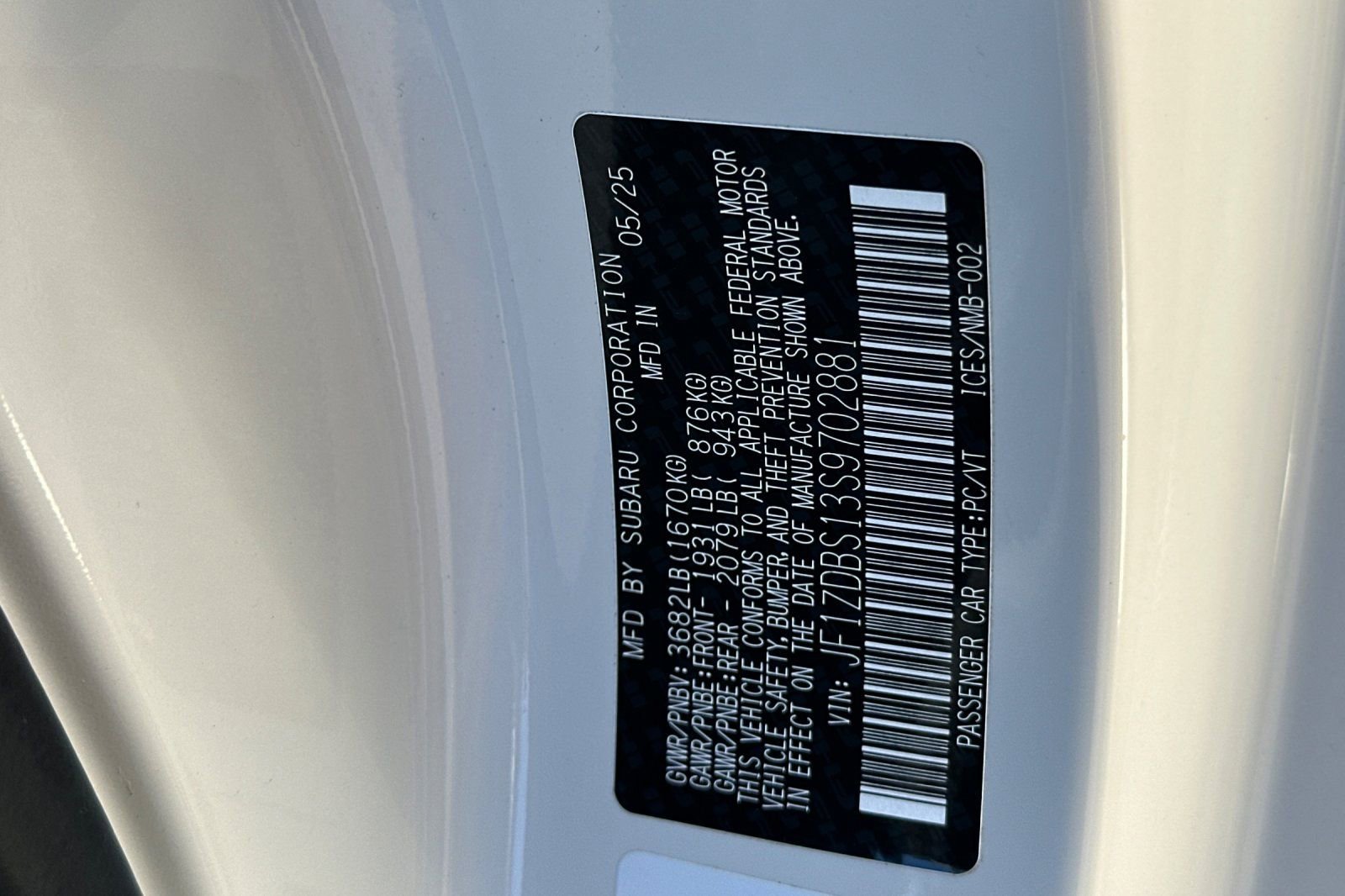 Used 2025 Subaru BRZ tS w/ Popular Package 2 image 27