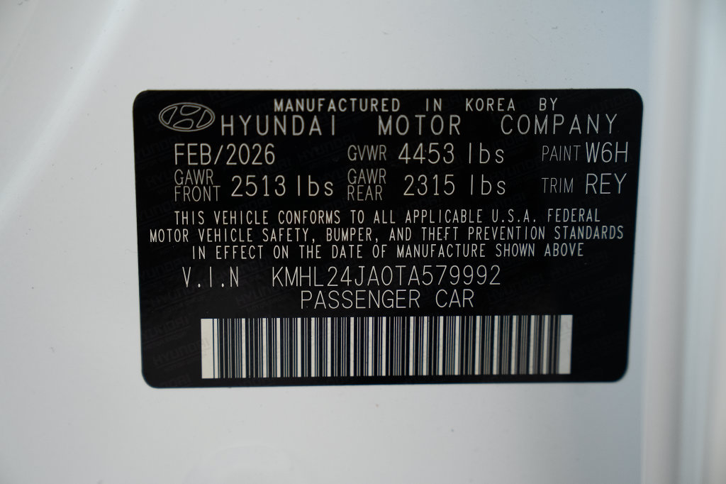 New 2026 Hyundai Sonata SE FWD image 37