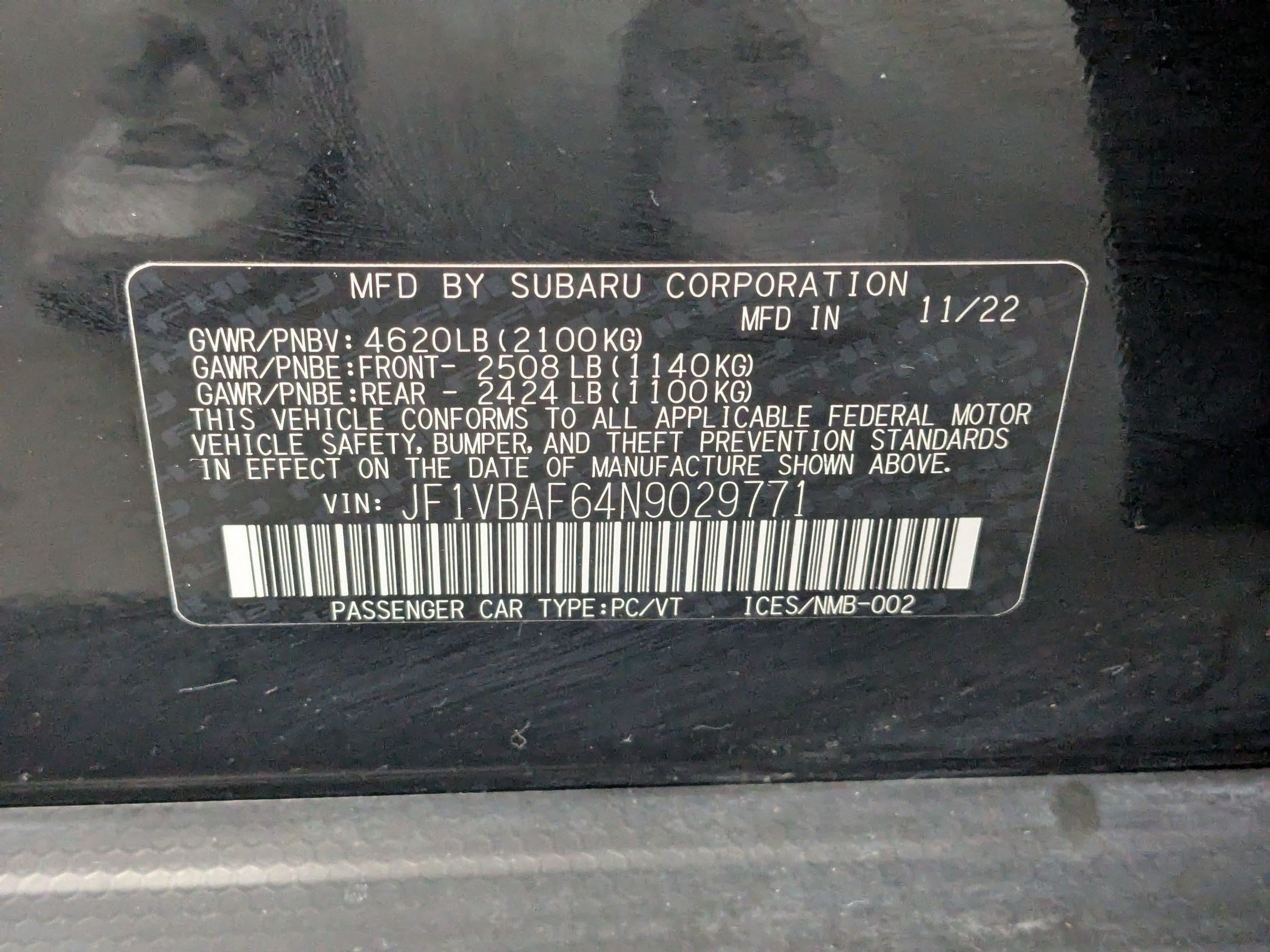 Used 2022 Subaru WRX Premium AWD/4WD image 27