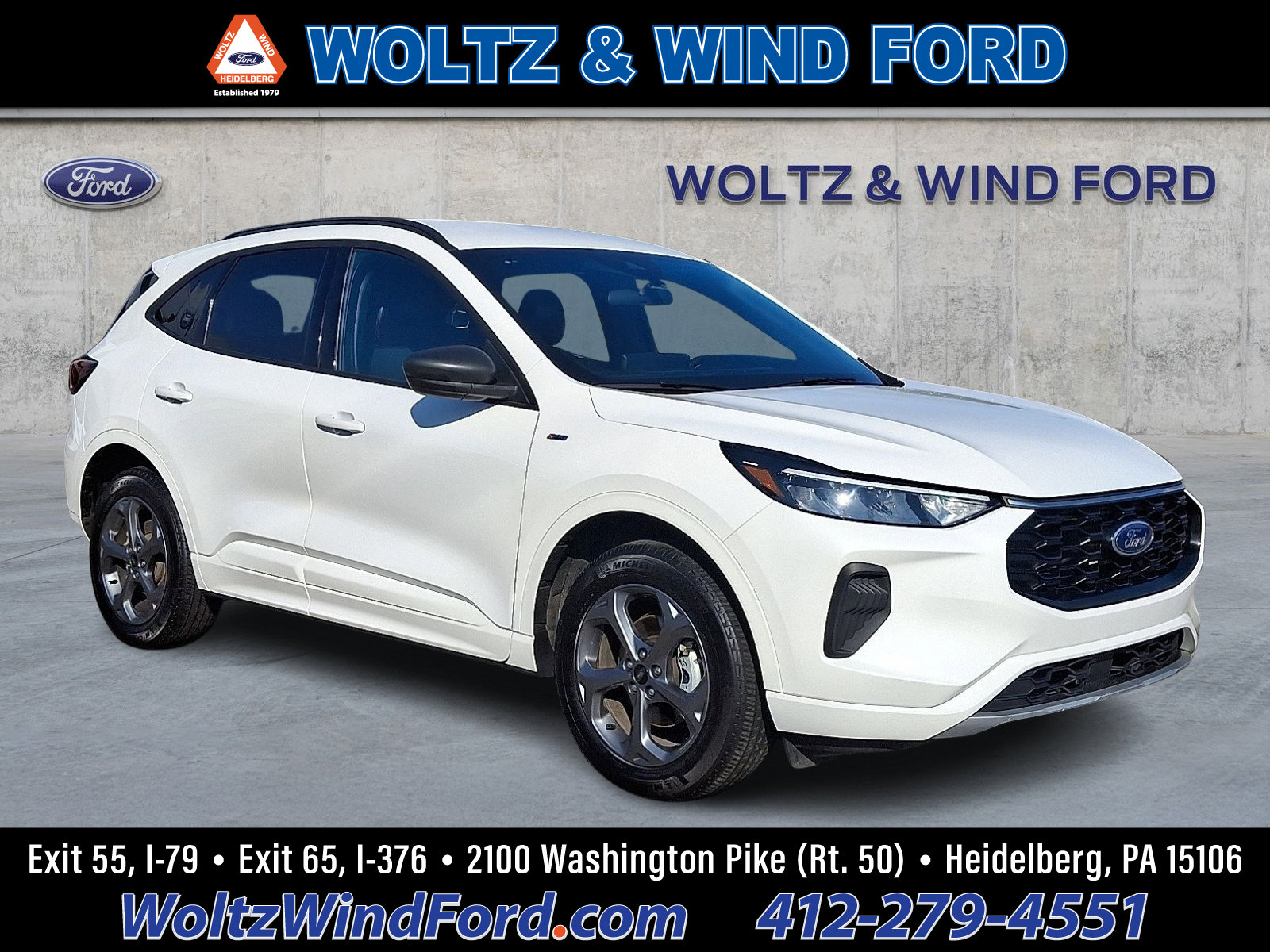 Certified 2024 Ford Escape ST-Line w/ Tech Pack #1 image 1