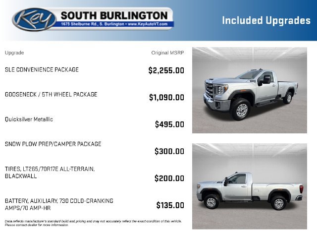 Used 2021 GMC Sierra 2500 SLE w/ SLE Convenience Package AWD/4WD image 3