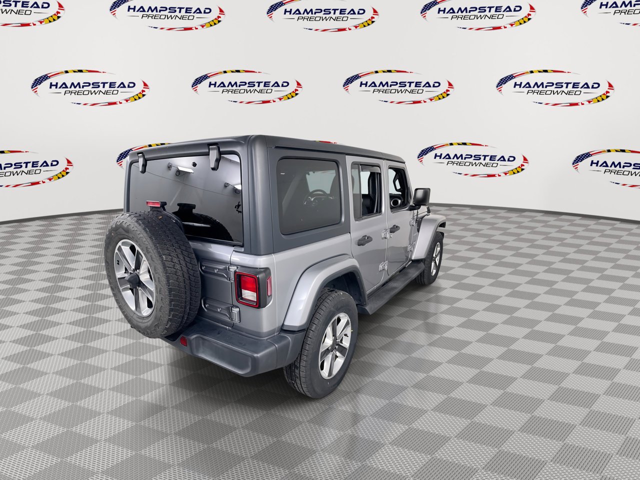 Used 2020 Jeep Wrangler Unlimited Sahara w/ Cold Weather Group AWD/4WD image 8