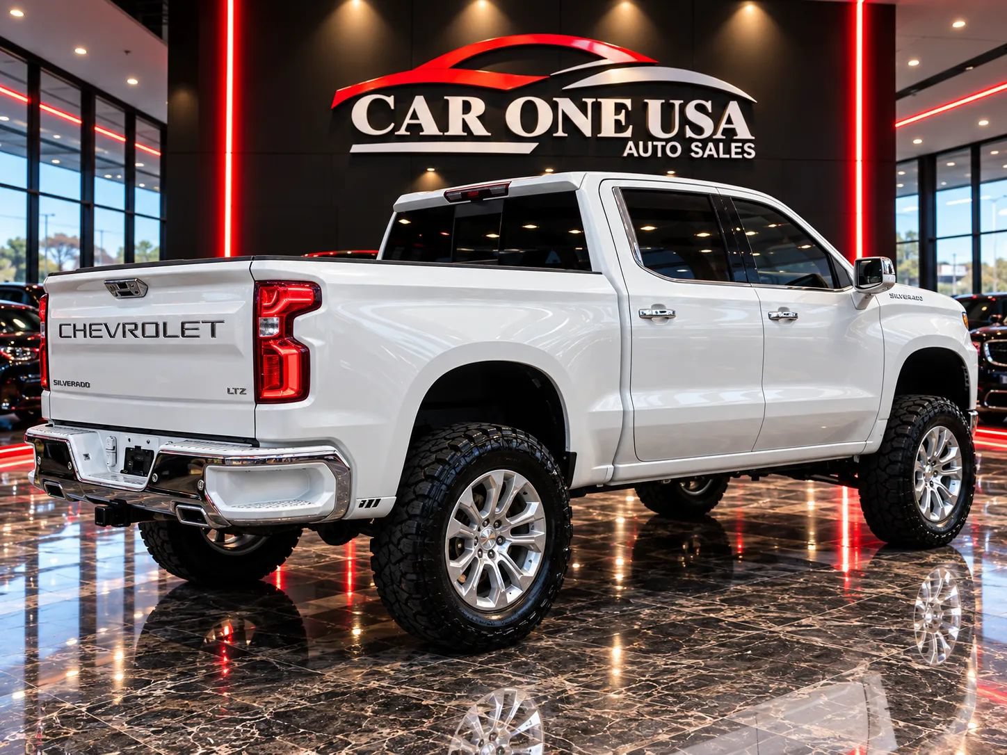 Used 2022 Chevrolet Silverado 1500 LTZ w/ LTZ Premium Package AWD/4WD image 3