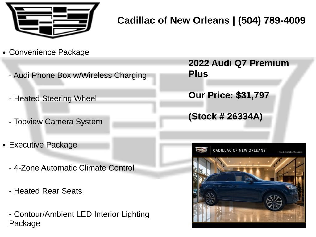Used 2022 Audi Q7 2.0T Premium Plus AWD/4WD image 7