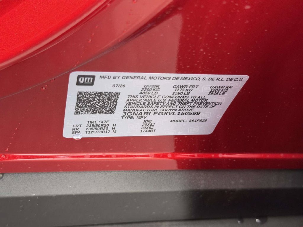 New 2027 Chevrolet Equinox RS w/ Safety and Technology Package FWD image 26