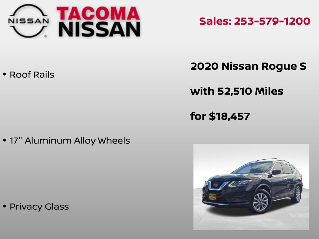 Used 2020 Nissan Rogue S w/ Special Edition Package image 25
