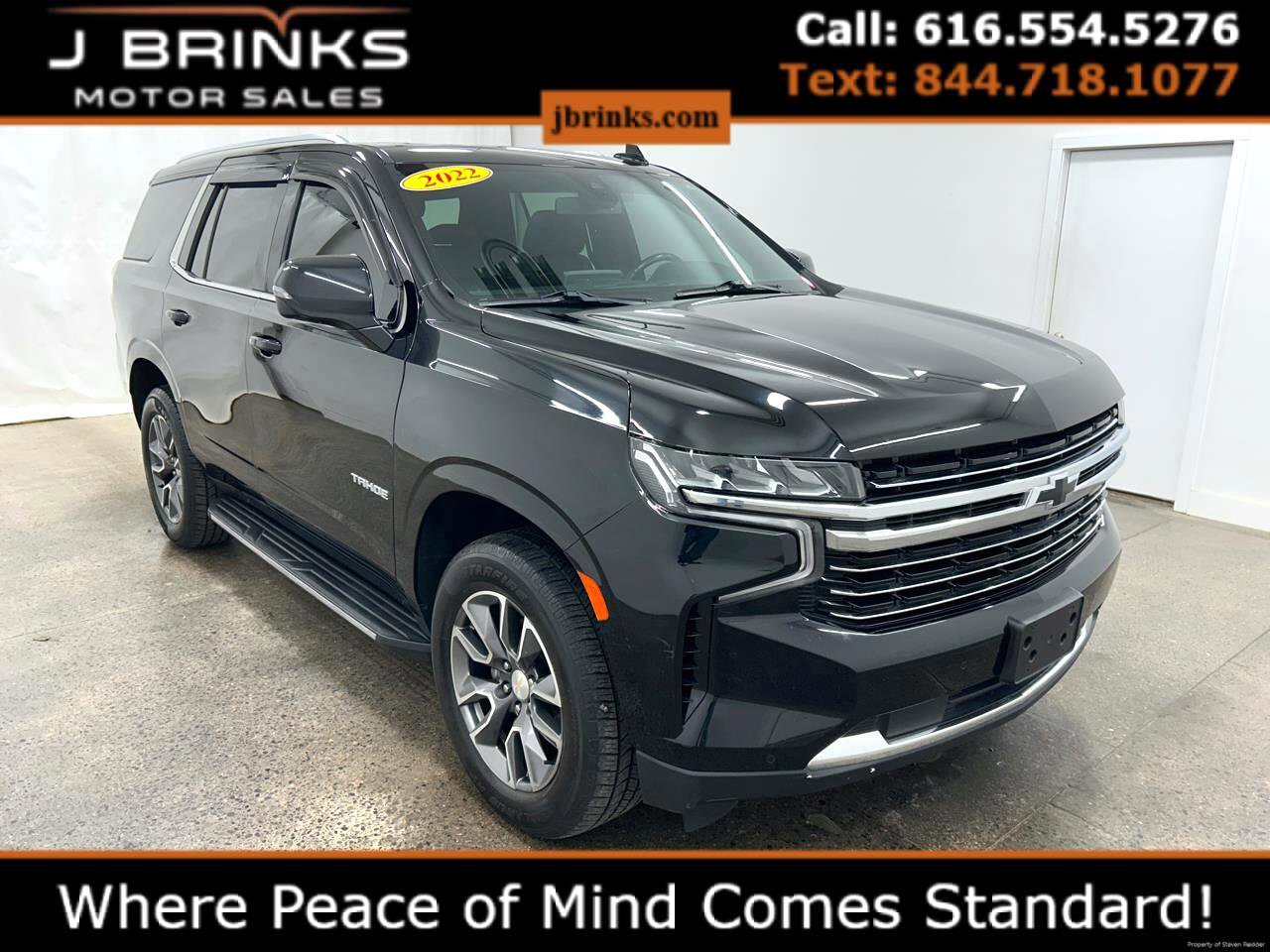 Used 2022 Chevrolet Tahoe LT w/ Luxury Package image 1