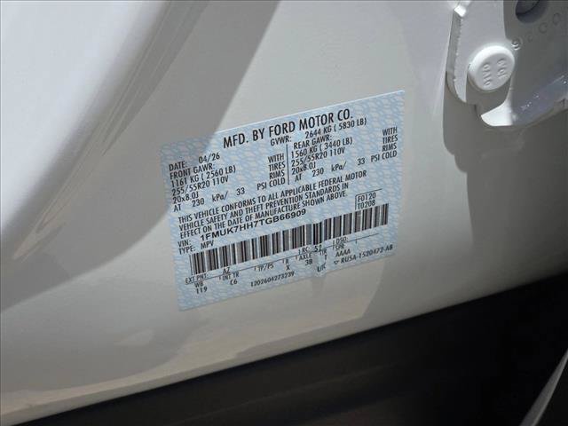 New 2026 Ford Explorer Platinum RWD image 16