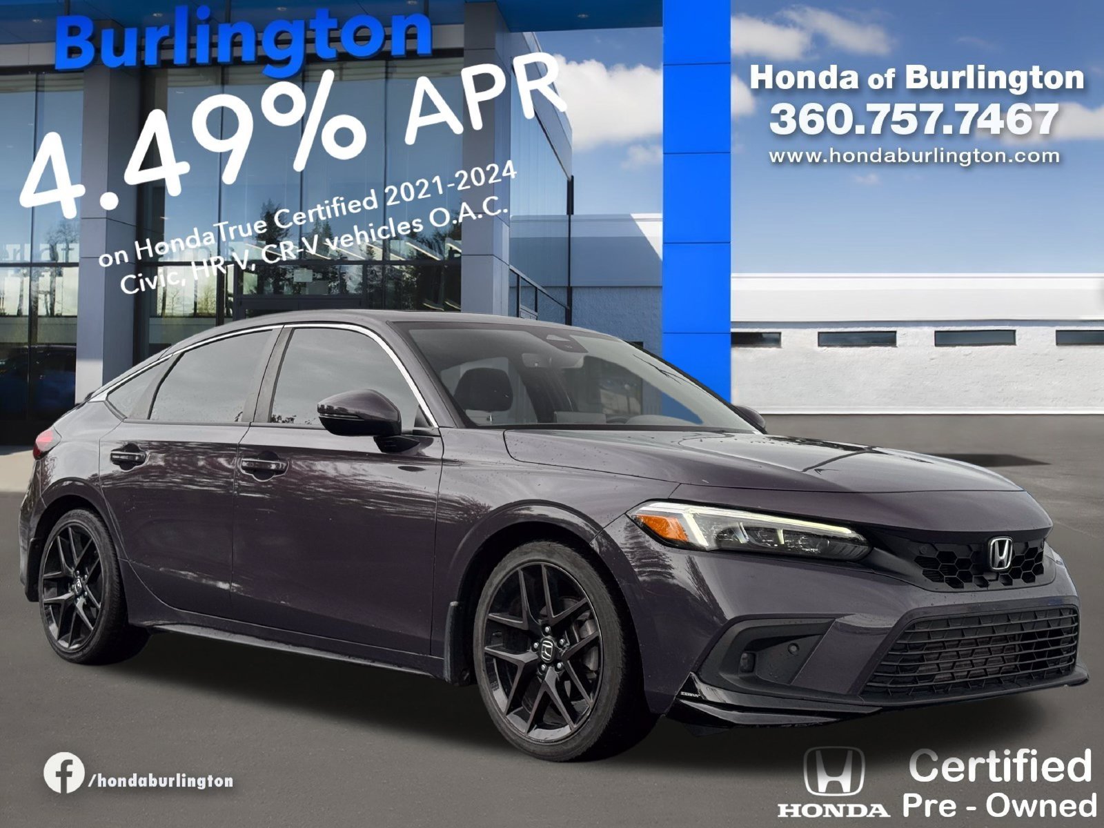 Certified 2023 Honda Civic Sport Touring image 10