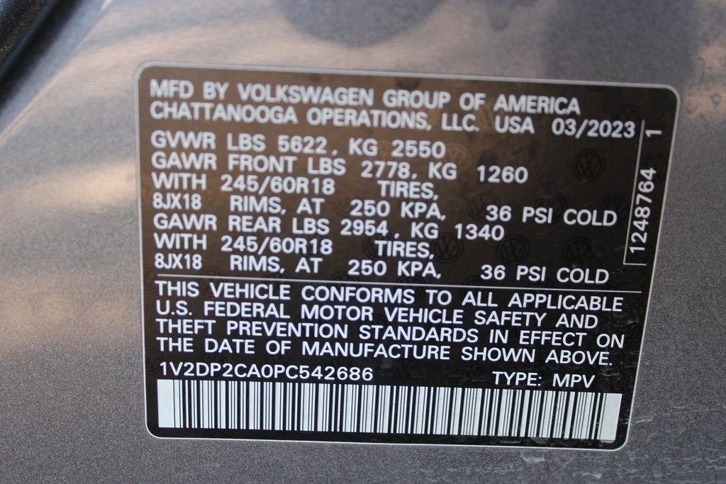 Used 2023 Volkswagen Atlas SE image 34