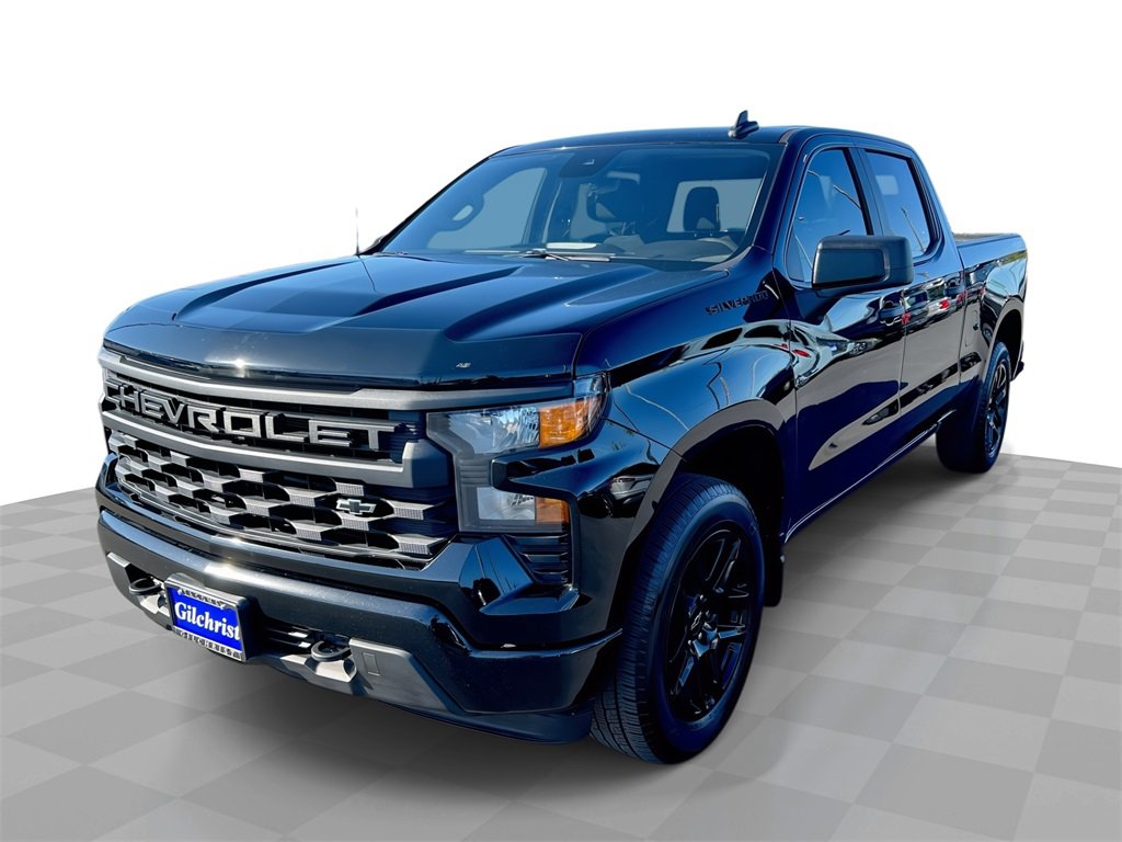 Used 2023 Chevrolet Silverado 1500 Custom w/ LPO, Dark Essentials Package