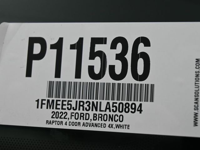 Used 2022 Ford Bronco Raptor image 29