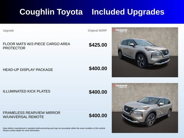 Used 2022 Nissan Rogue Platinum w/ Head-Up Display Package AWD/4WD image 3