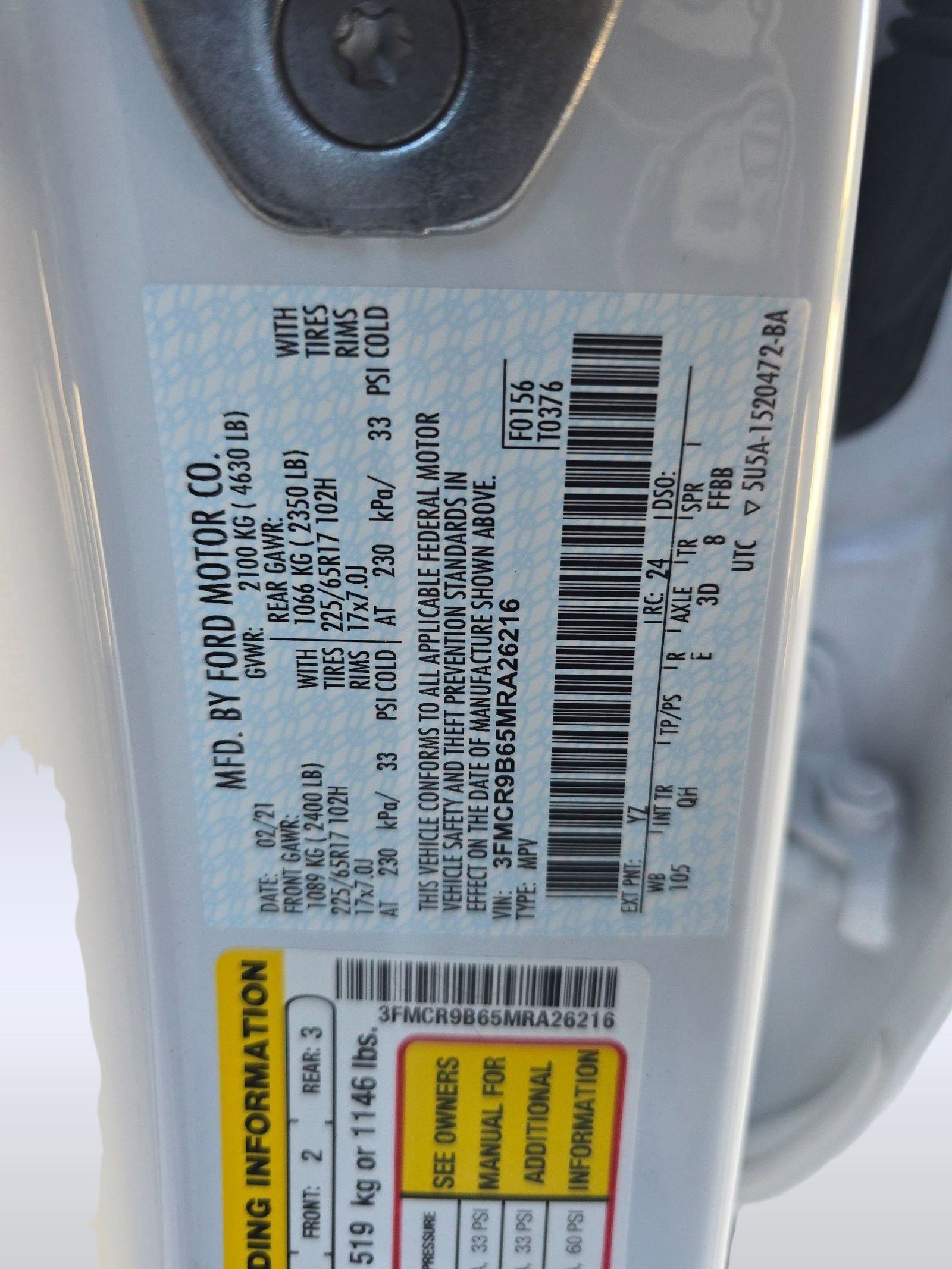 Used 2021 Ford Bronco Sport Big Bend image 18