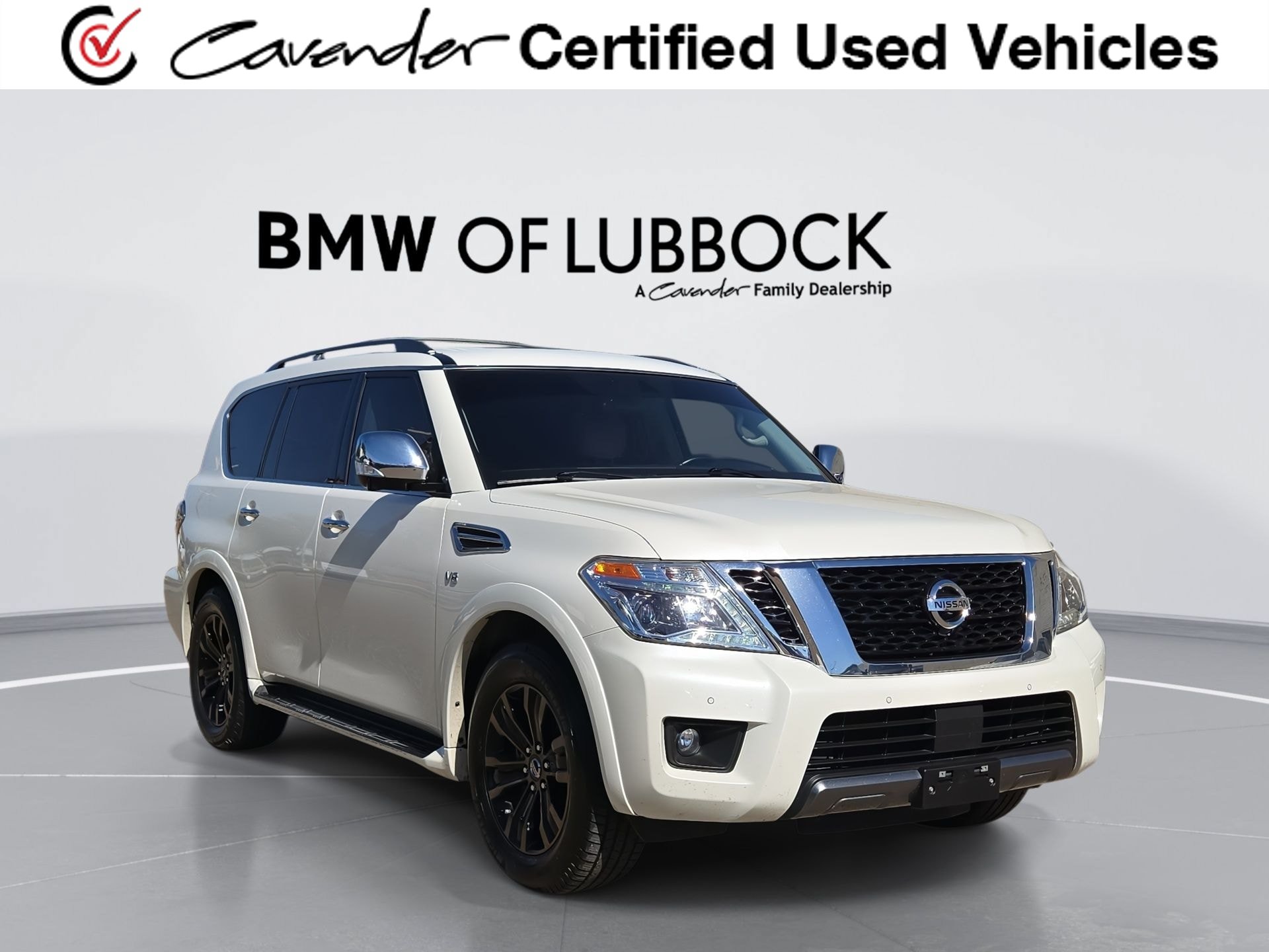 Used 2020 Nissan Armada Platinum w/ Captain's Chairs Package AWD/4WD image 1