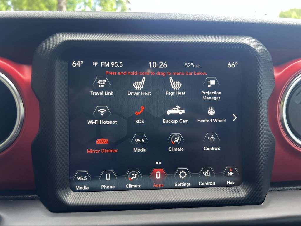 Used 2022 Jeep Gladiator Rubicon w/ LED Lighting Group image 17