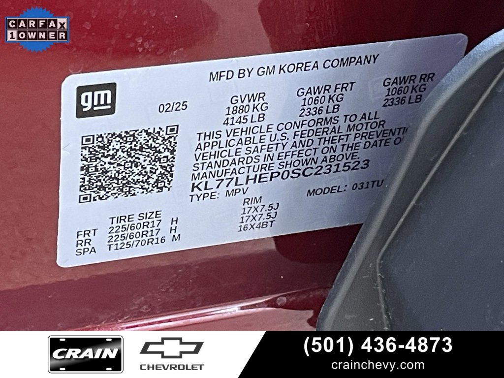 Used 2025 Chevrolet Trax LT w/ LT Convenience Package image 34