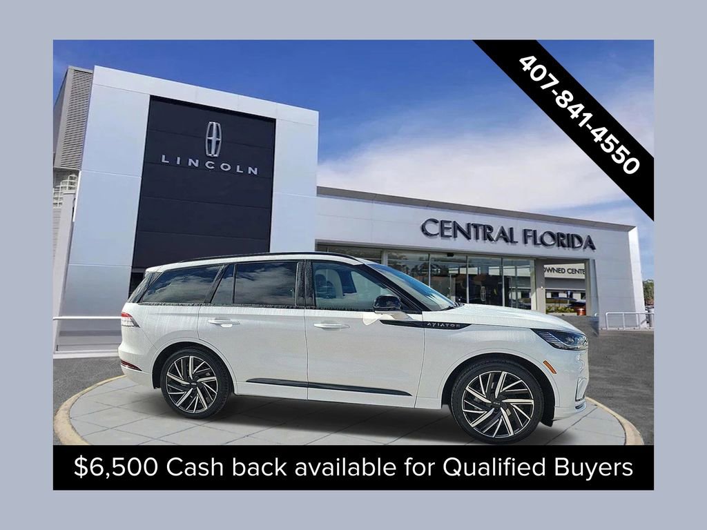 New 2025 Lincoln Aviator Black Label w/ Jet Appearance Package AWD/4WD image 1