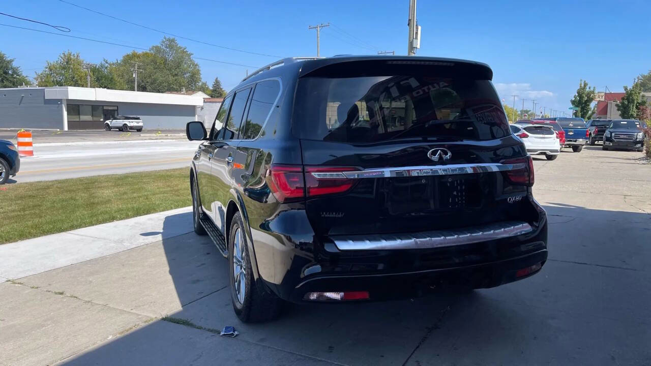 Used 2019 INFINITI QX80 Luxe w/ Proassist Package image 8