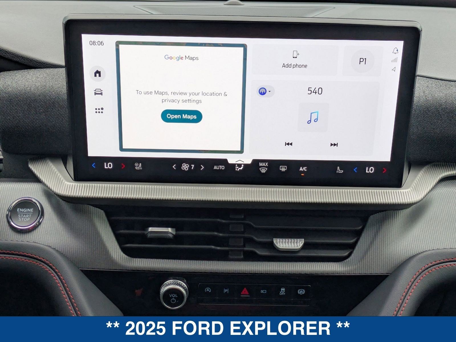 New 2025 Ford Explorer ST w/ Sun And Sound Package image 21
