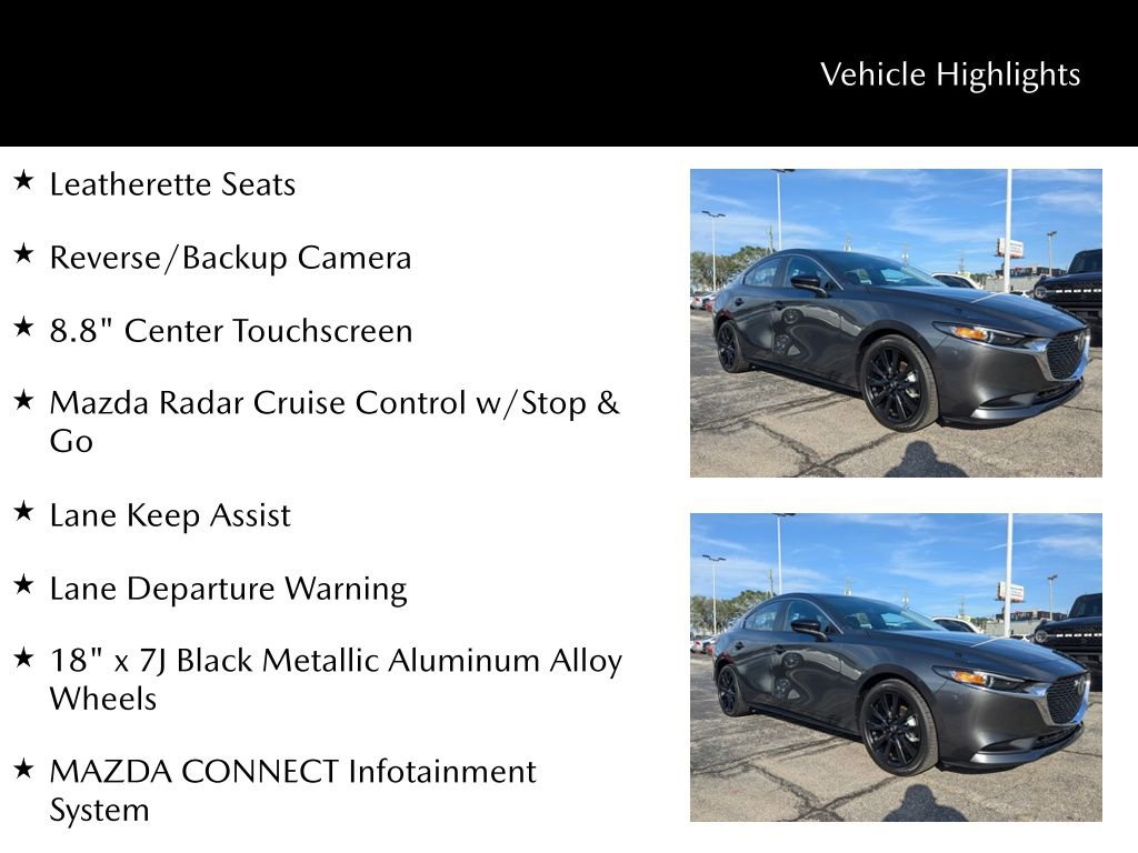 Certified 2025 MAZDA MAZDA3 s image 29