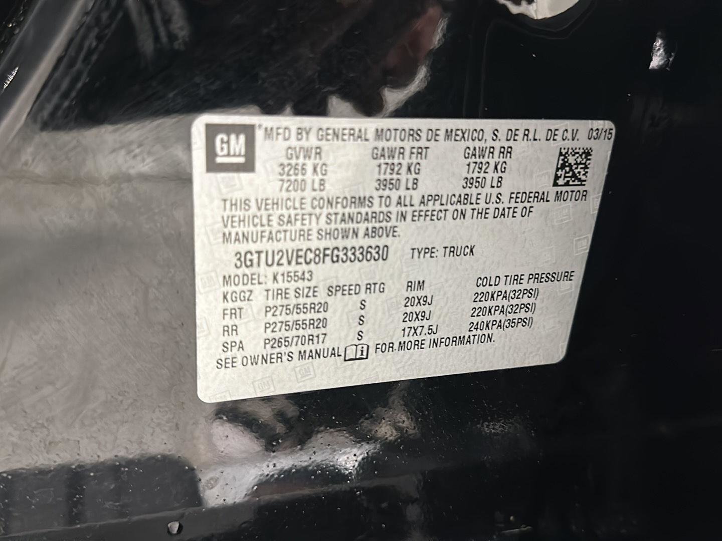 Used 2015 GMC Sierra 1500 SLT w/ SLT Crew Cab Value Package image 29