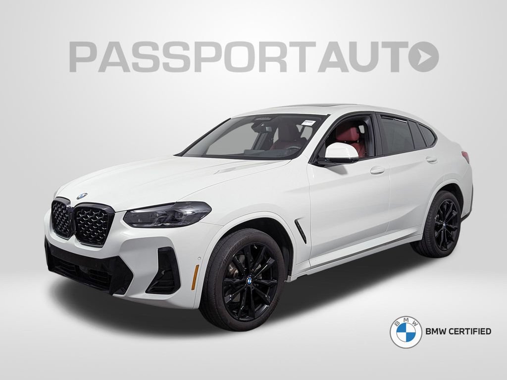 Certified 2024 BMW X4 xDrive30i w/ Premium Package AWD/4WD image 1