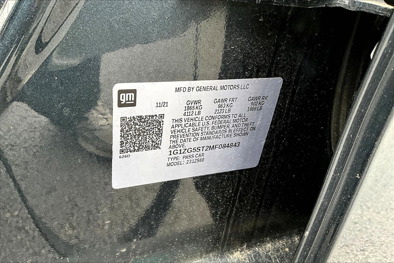 Used 2021 Chevrolet Malibu RS FWD image 17