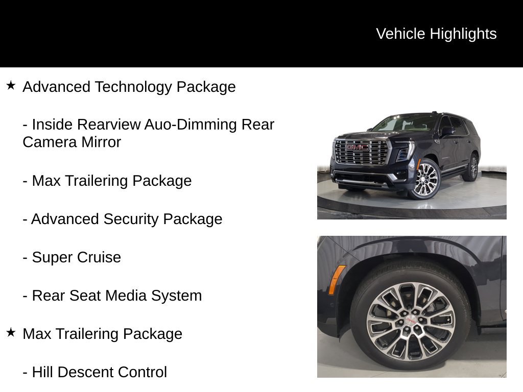 Used 2026 GMC Yukon Denali w/ Denali Reserve Package AWD/4WD image 19