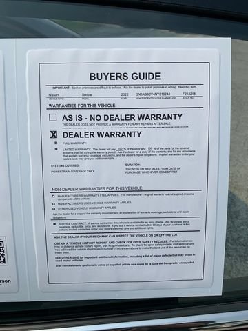 Used 2022 Nissan Sentra SV w/ SV Premium Package FWD image 28
