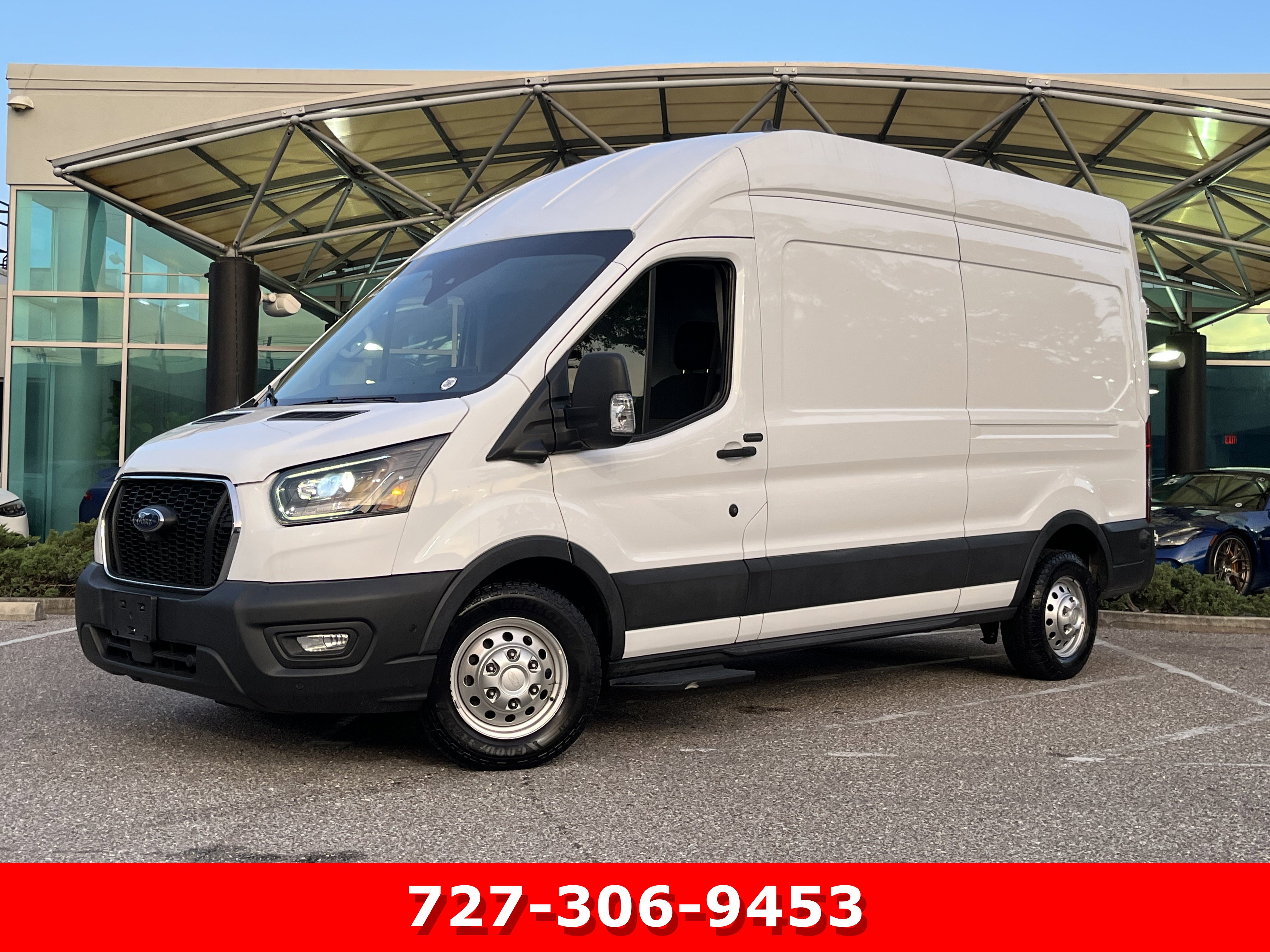Used 2023 Ford Transit 350 148 High Roof AWD w/ Upfitter Package