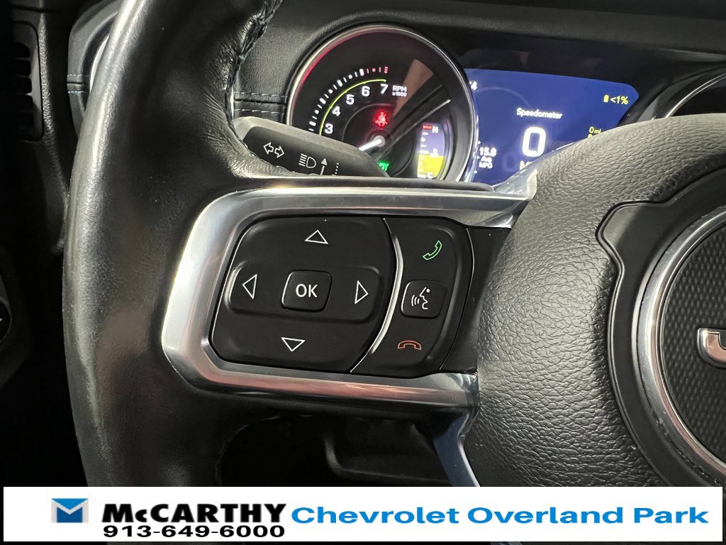 Used 2021 Jeep Wrangler Unlimited Rubicon 4xe w/ Steel Bumper Group image 14