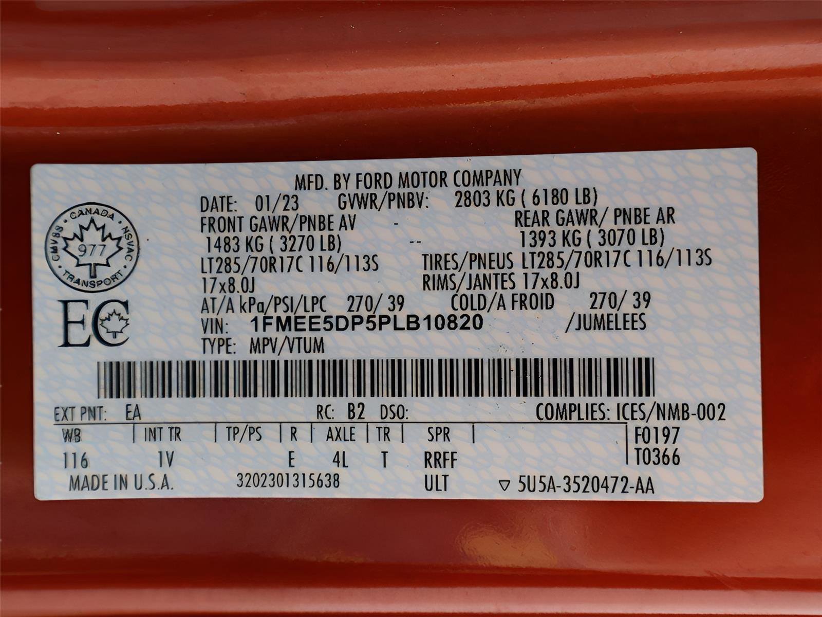 Used 2023 Ford Bronco Badlands image 45