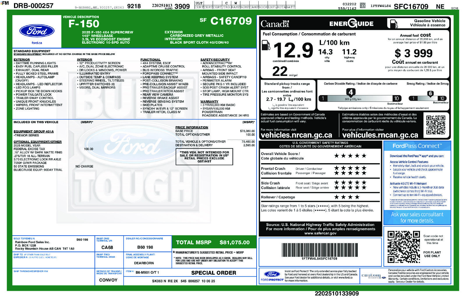 Used 2025 Ford F150 Tremor AWD/4WD image 37