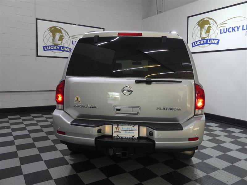 Used 2014 Nissan Armada Platinum w/ 2nd Row Captain Seat Package AWD/4WD image 8