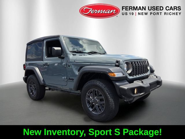 Certified 2025 Jeep Wrangler Sport