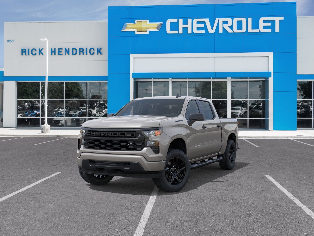New 2026 Chevrolet Silverado 1500 Custom w/ Turbomax Blackout Package AWD/4WD image 10