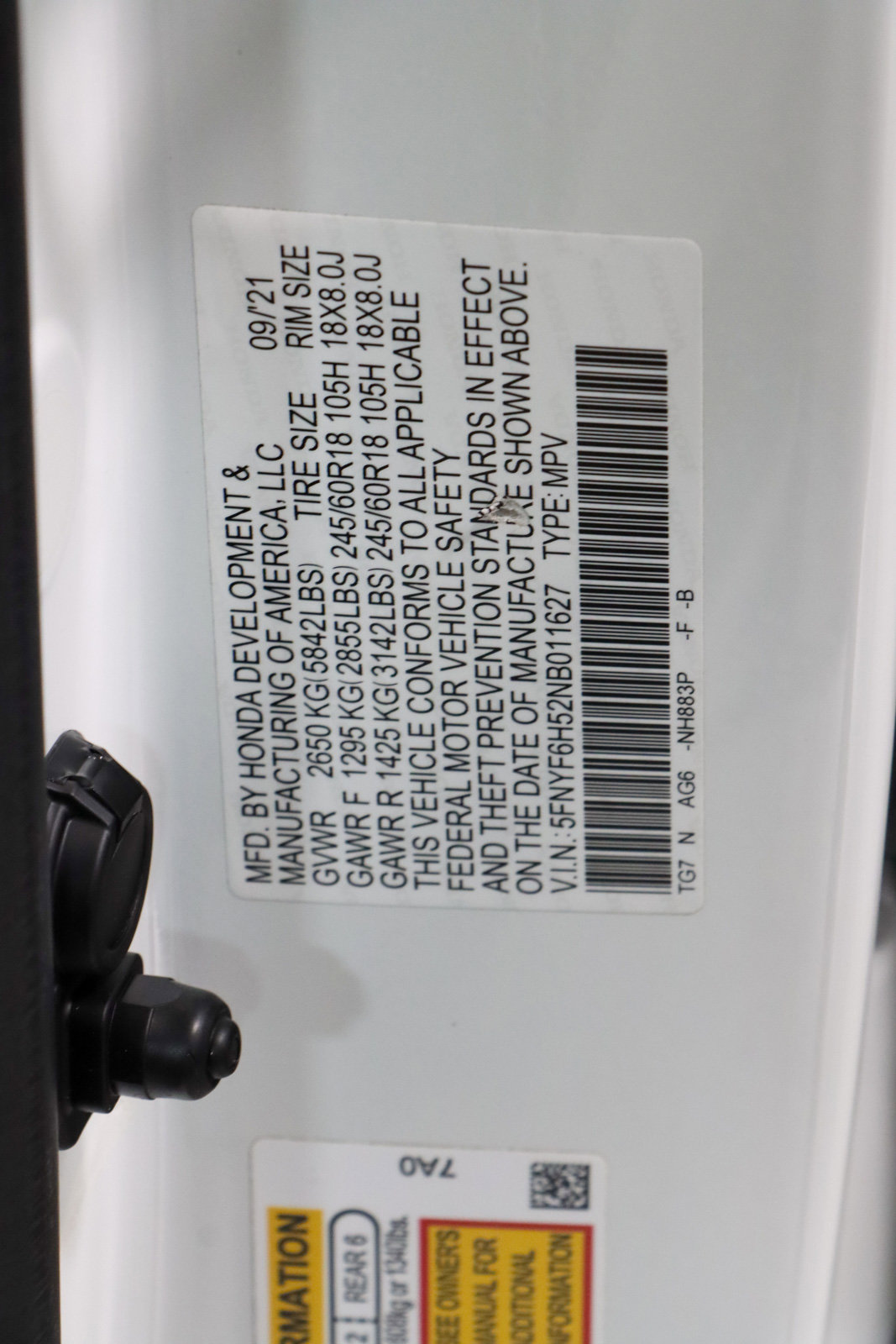 Used 2022 Honda Pilot EX-L image 35