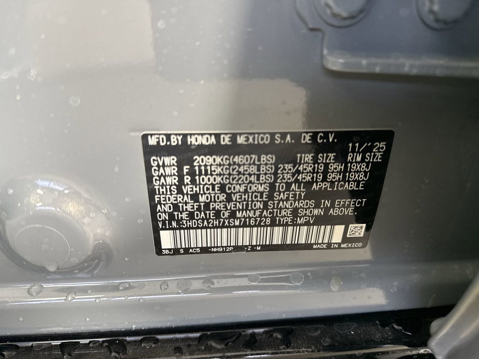 New 2025 Acura ADX A-Spec image 36