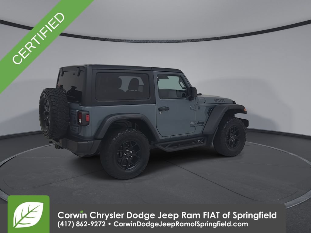 Certified 2024 Jeep Wrangler Sport AWD/4WD image 17