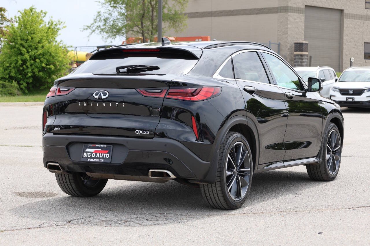 Used 2023 INFINITI QX55 Luxe w/ Cargo Package AWD/4WD image 9