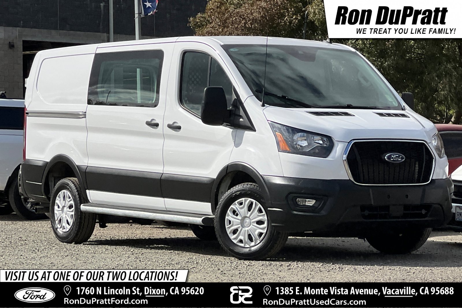 Certified 2023 Ford Transit 250 Low Roof w/ Exterior Upgrade Package