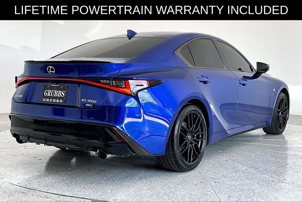 Used 2024 Lexus IS 350 F Sport w/ Blackout Package AWD/4WD image 2
