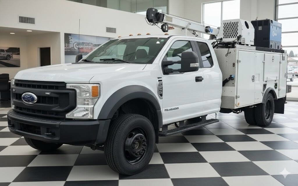 Used 2020 Ford F550 4x4 SuperCab Super Duty image 1