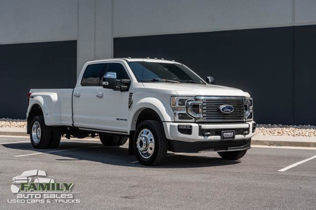 Used 2021 Ford F450 Platinum w/ Snow Plow Prep Package AWD/4WD image 13