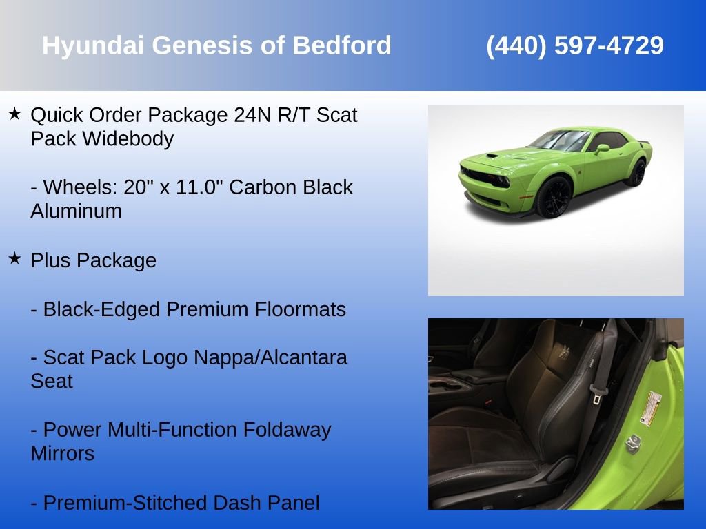 Used 2023 Dodge Challenger R/T Scat Pack RWD image 14