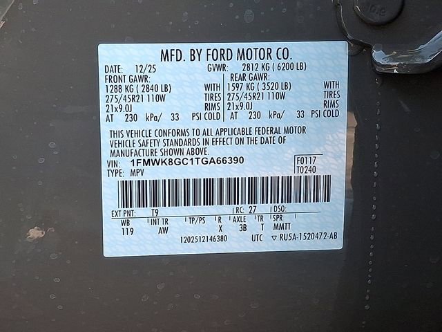 New 2026 Ford Explorer ST w/ Sun And Sound Package AWD/4WD image 19