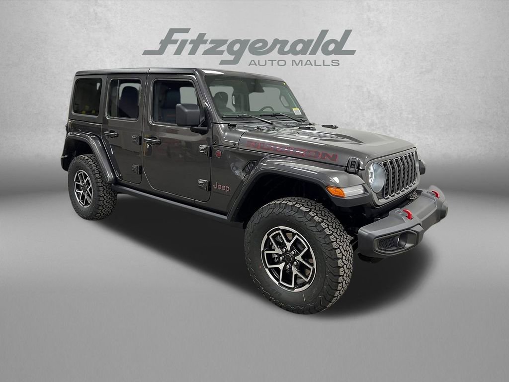 New 2025 Jeep Wrangler Unlimited Rubicon w/ Safety Group